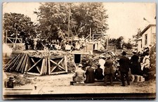 Stoutsville Ohio 1913 RPPC Real Photo Postcard Heidelberg Reformed Church picture