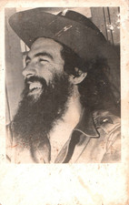 1959 CUBA CUBAN COMMANDER REBEL CAMILO CIENFUEGOS RPPC ORIGINAL PHOTO MA7 picture