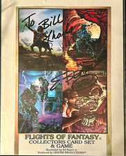 Destini Productions 1995 Flights of Fantasy Display Signed Ed Beard Jr. picture