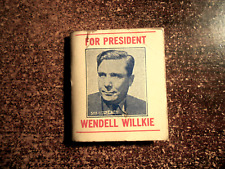 FOR PRESIDENT WENDALL WILLKIE PULL FOR WILLKIE MATCHBOOK picture