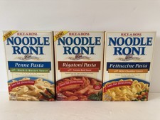 Vintage 90s Noodle Roni Pasta Fettuccini Penne Sealed 1994 Movie Prop Rice Rare picture