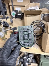 HMMWV Humvee LED Push Button Master Light Switch M998 M35A2 12484558 24V NOS picture