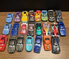 (23) Disney Cars World Grand Prix Mixed Lot Racers Diecast Lightning McQueen picture