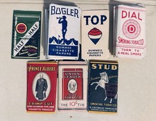 Nice Lot Of 26 Mixed Vintage Antique Rolling Papers picture