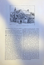 1881 Jordan Meeting House Grave of William Penn Pennsylvania picture