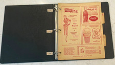 Vintage 1953 1954 University of Wisconsin Madison Student Calendar Badgers FB picture
