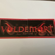 2001 Panini Harry Potter Philosopher's Stone Classic Illustrated Voldemort RC picture