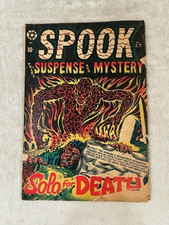 SPOOK TALES OF SUSPENSE AND MYSTERY 29 LOW GRADE COMPLETE LB COLE COVER picture
