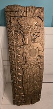 Vintage Syroco Gold Tone Mayan Stella 7187 Wall Decor 35 × 12. Made in USA 1970 picture