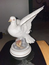 Vintage White Porcelain Dove ANDREA BY SADEK-JAPAN Beautiful Rare Pls Look&Read picture