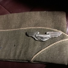 All Wool 1930s Flight Ace   Airship Garrison Cap Mfg @San AntonioTX sweet&Rare picture
