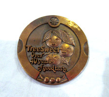 Tree Sweet Orange Juice medallion, c. 1973 picture