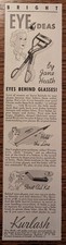 Kurlash Eyelash Curler Quarter Page 1935 Vintage Beauty Print Ad picture
