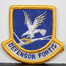 US Air Force Security Forces Enlisted Full Color Beret Insignia Flash Patch picture