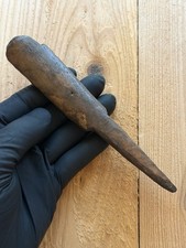 Tomachee Artifacts 👣 ESKIMO INUITS LARGE ICE TESTER PICK BERING SEA ALASKA 🔥 picture