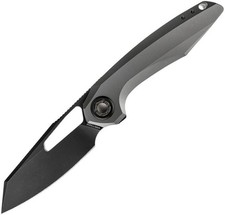 Vosteed Thunderbeast M390 Black SW Blade Dim Gray Titanium Handle picture
