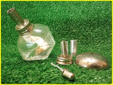 Vintage Spirit Burner Lamp Oil Alcohol Bench Light Victorian Jeweler Watchmaker picture