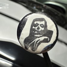 Misfits 1 inch used Pinback Button Pin legacy of brutality - 80s 90s picture
