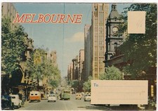 T0744 Australia V Melbourne 12 image vintage unused view folder picture