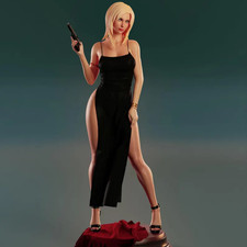 Aya Brea Parasite Eve Statue Highly Detailed Hand-Painted Collector Figure picture