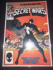 MARVEL SUPERHEROES SECRET WARS 1984 COMPLETE 1-12 Near Mint 1st Black Costume picture