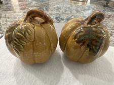 Pair of Two Harvest Pumpkins picture