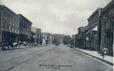 Second Street Looking North St. Clair PA Pennsylvania Anthracite Coal Region picture