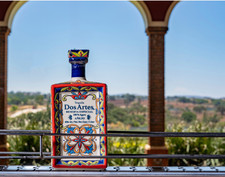 Tequila Dos Artes Reserva Especial Extra Anejo — Empty Ceramic Bottle picture