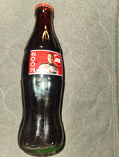 Coca-Cola 2002 Classic 8 fl oz Glass Bottle NASCAR #28 Racing Ricky Rudd picture