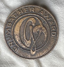 Grumbacher Art Award Brass Medallion VINTAGE  picture
