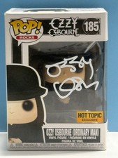 Funko Pop  OZZY OSBOURNE - OZZY ORDINARY MAN #185 SIGNED COA AUTHENTICATED picture