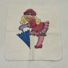 Vintage 11.5” X 12” Ms. Piggy Wash Cloth picture