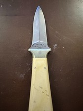 Vintage KA-BAR 2751 “The Kid” Boot Knife Cleveland Ohio Ivory Handle Japan picture
