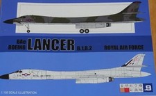 Imaginary Fighter Aircraft Series LANCER B.1 B.2 1?100 Scale Illustration C93 picture