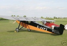 Desoutter MK-1 British Liaison Airplane Desktop Wood Model Regular New  picture