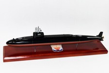 USS Woodrow Wilson SSBN-624 Submarine Model,  US Navy, Scale Model, Mahogany picture