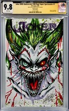 Joker 80th Anniversary 1 Anna Zhuo Commissioned 1 of 1 Original Art CGC JSA 9.8 picture