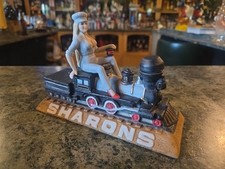 Sharons Brothel Carlin Nevada Decanter DUG 91 Passing Through Since 1861 Train picture