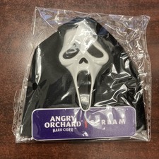 Angry Orchard Scream Mask For Tap Handle 2026, Scream Movie, Doll Mask picture