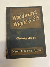 Vintage Woodward Wight & Co Catalog No. 80 New Orleans LA Industrial Supply Book picture