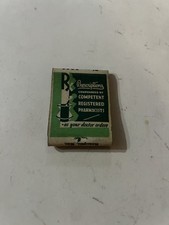 Vintage Woodward Pharmacy Rexall Drug Store Aberdeen SD Advertising Matchbook picture