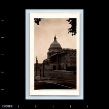 Old Vintage Photo WASHINGTON DC CAPITOL BUILDING picture