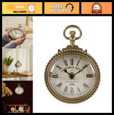 Vintage Gold Small Wall Clock, French Decorative Clock 4.7 Inch picture