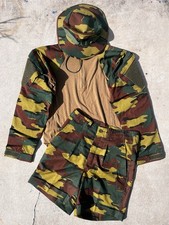 Original New Belgian Army Jigsaw Camo Full Combat Set Rare Collectible Seyntex picture