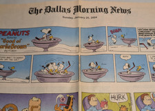 Opus Comic Strip by Berkeley Breathed 2004 Sunday Paper Entire Cartoon Section picture