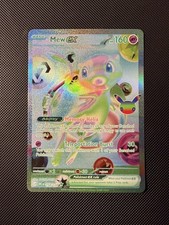Pokémon TCG Mew ex 158/128 Future Rare 30th Celebration Secret Rare  picture