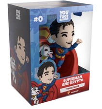 Youtooz * Superman Collection * Superman and Krypto * Vinyl Figure * NEW * picture