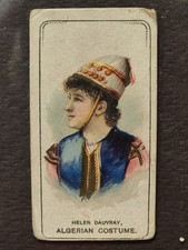 1889 DUKE, N71 ACTORS & ACTRESSES IN COSTUME (2ND SERIES) -HELEN DAUYRAY (VGD) picture