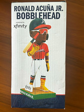 Xfinity Ronald Acuña Jr.  Bat Flip MLB Baseball Bobblehead Atlanta Braves picture