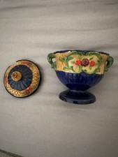 Japanese Hand Painted Preserve Honey Pot picture